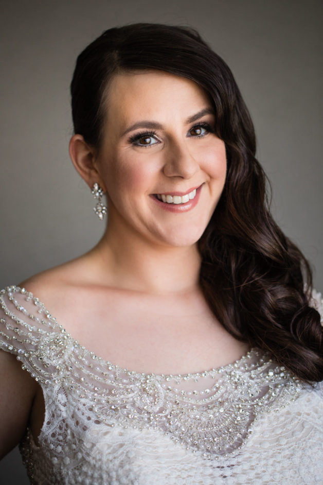 Beautiful bridal portrait taken at the Westin in Jersey City