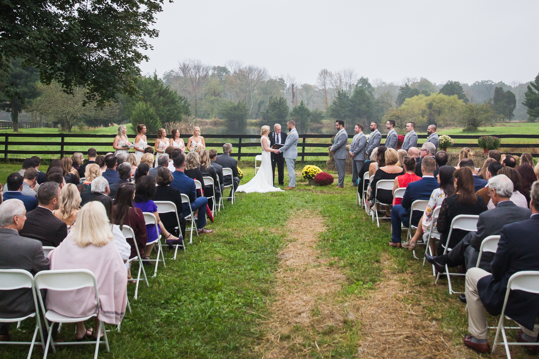 Hunterdon County farm wedding