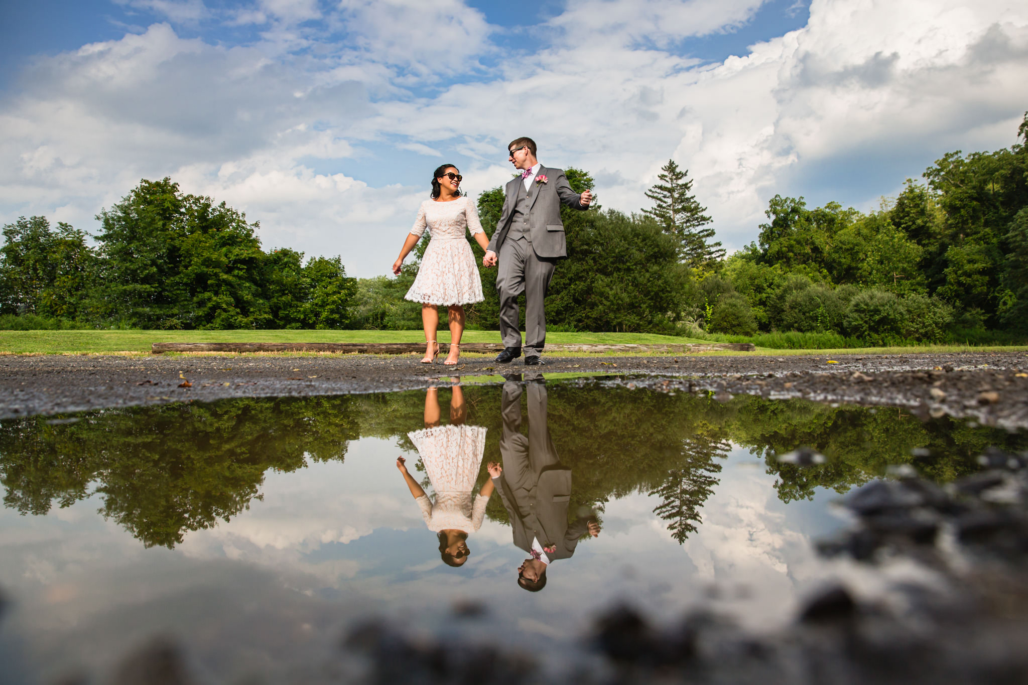 Pittstown Inn wedding portrait