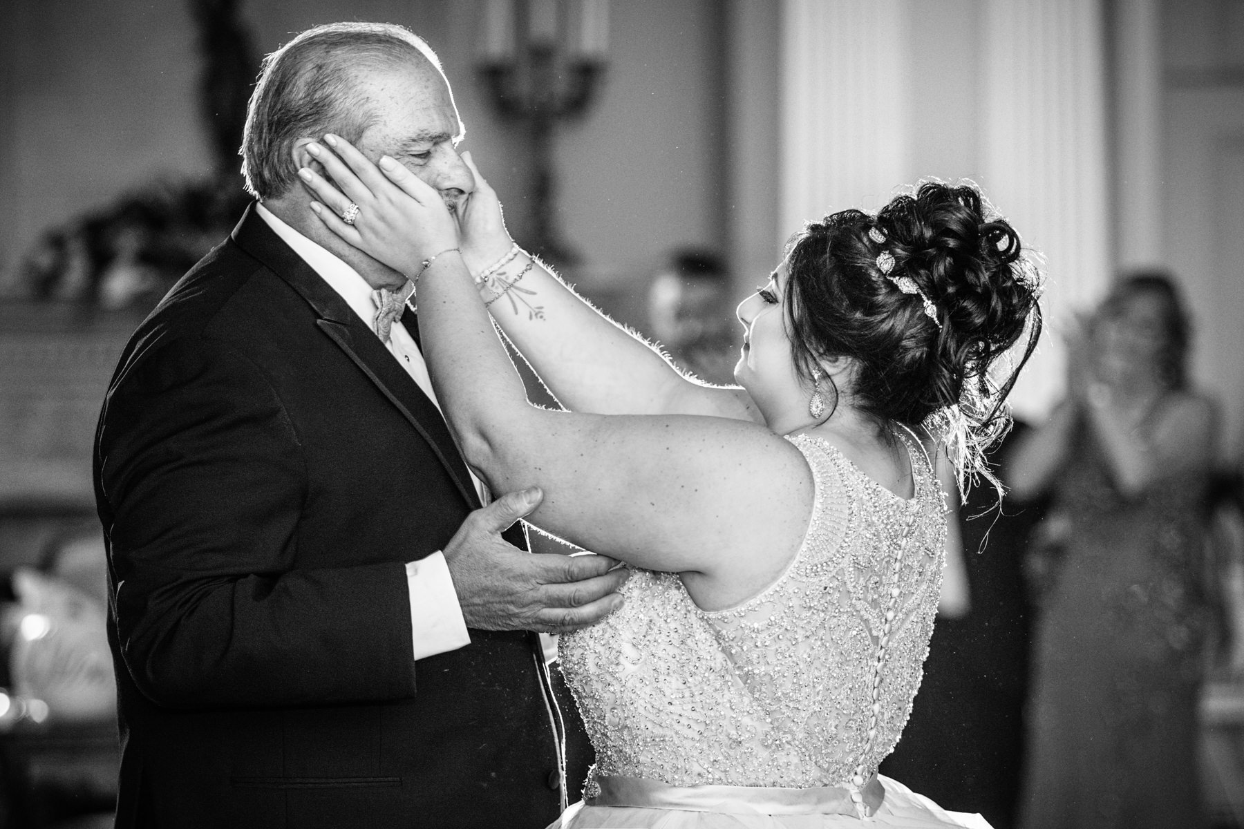 bride and father dance at Park Savoy Florham Park NJ