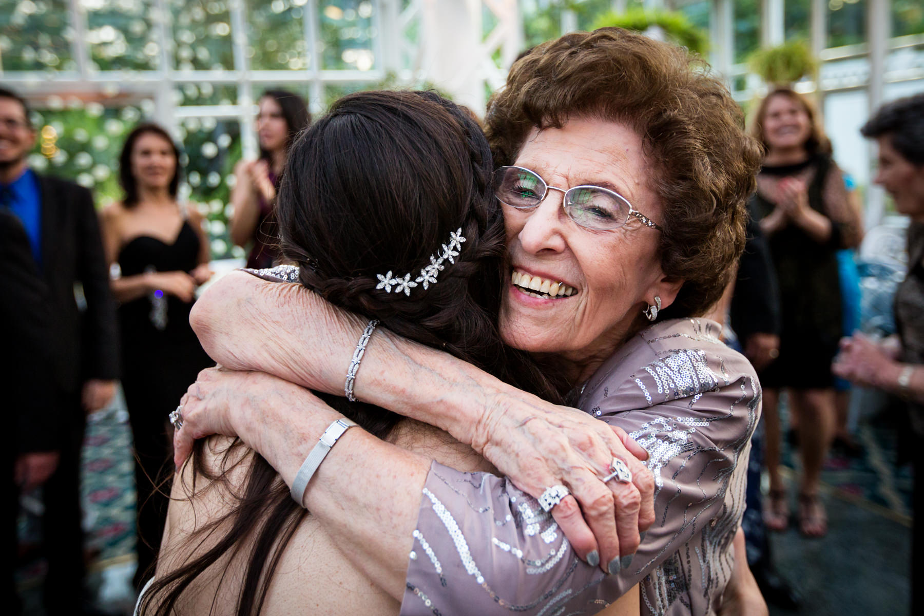 Madison-Hotel-Wedding-Morristown-NJ-Wedding-Photography-Danette-Pascarella-19-grandmother-hugs-bride