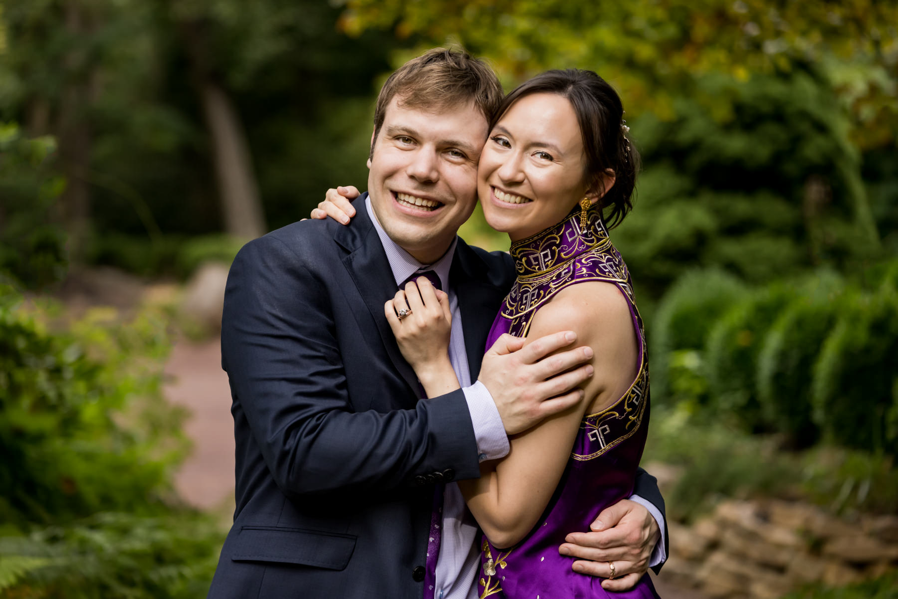 Sayen Gardens Micro-wedding: Rachel & Matt - Danette Pascarella Photography